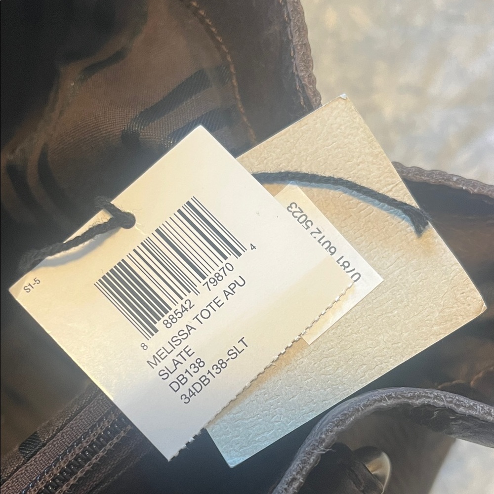 Frye Melissa Tote - Slate - Picture 5 of 6